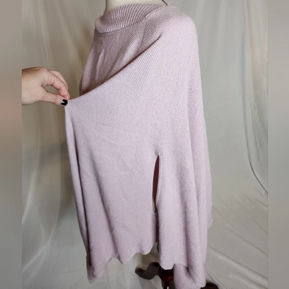 Lululemon Lilac Pink Forward Flow Sweater Poncho One Size - Picture 3 of 16
